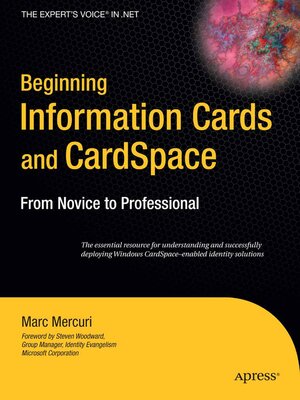 cover image of Beginning Information Cards and CardSpace